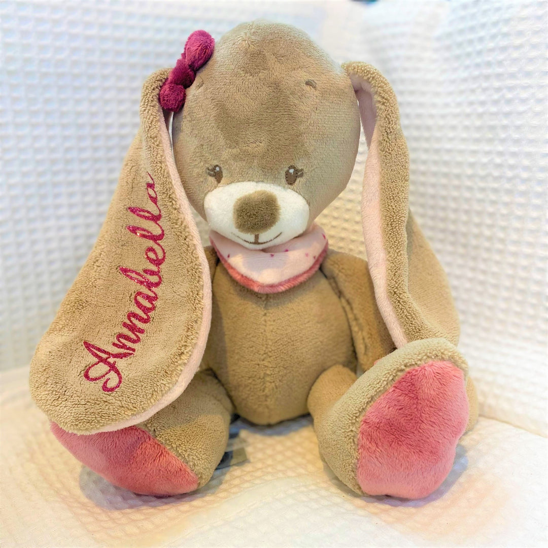Personalised Cuddly Toy - Nina the Rabbit - Chic Petit