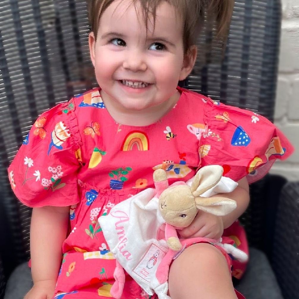 Personalised Flopsy Bunny Comfort Blanket - Chic Petit