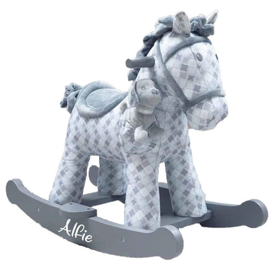 Personalised Harper & Chase Rocking Horse (9m+) - Chic Petit