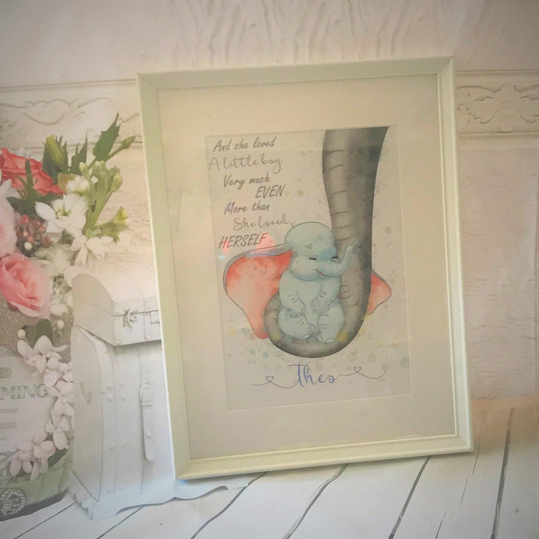 Personalised Nursery Picture For Baby Boys - Chic Petit