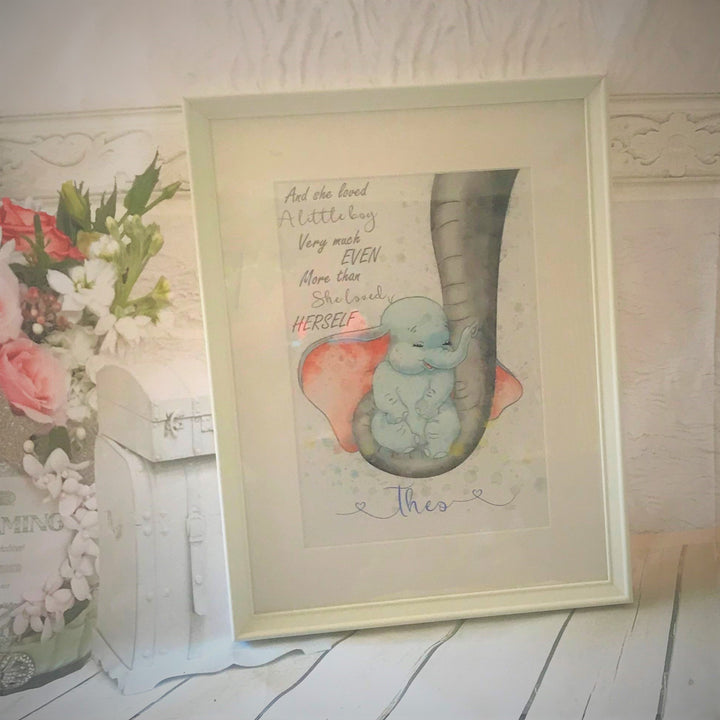 Personalised Nursery Picture For Baby Boys - Chic Petit