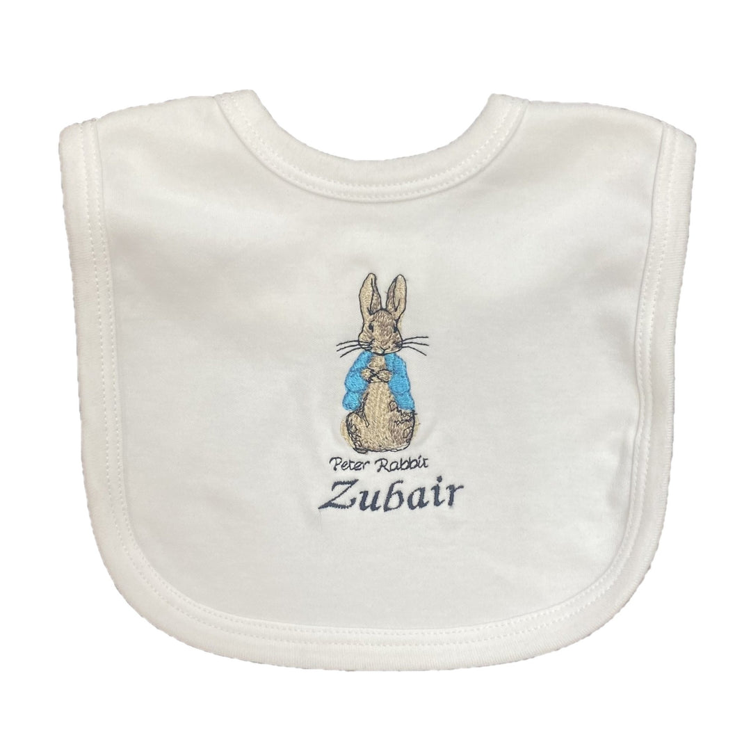 Personalised Peter Rabbit Bib - Chic Petit