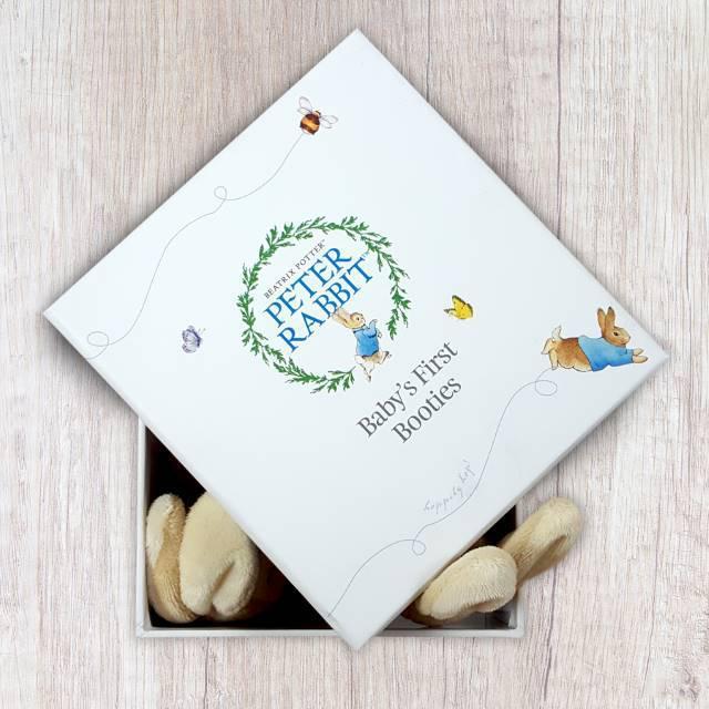 Personalised Peter Rabbit Booties - Chic Petit