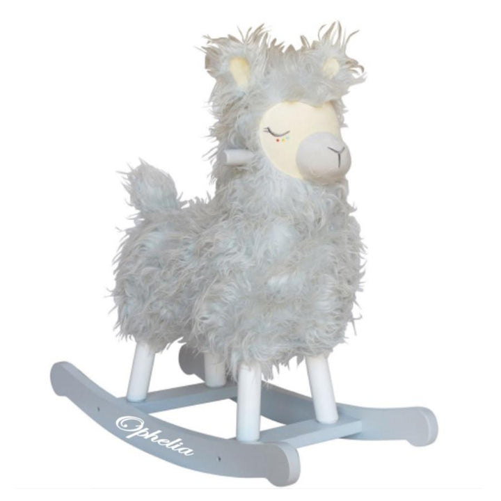 Personalised Rocking Animal - Llama (9m+) - Chic Petit