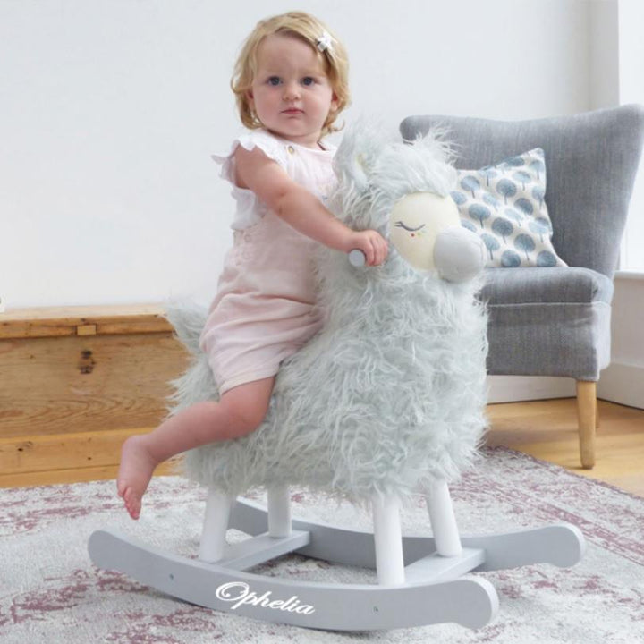 Personalised Rocking Animal - Llama (9m+) - Chic Petit