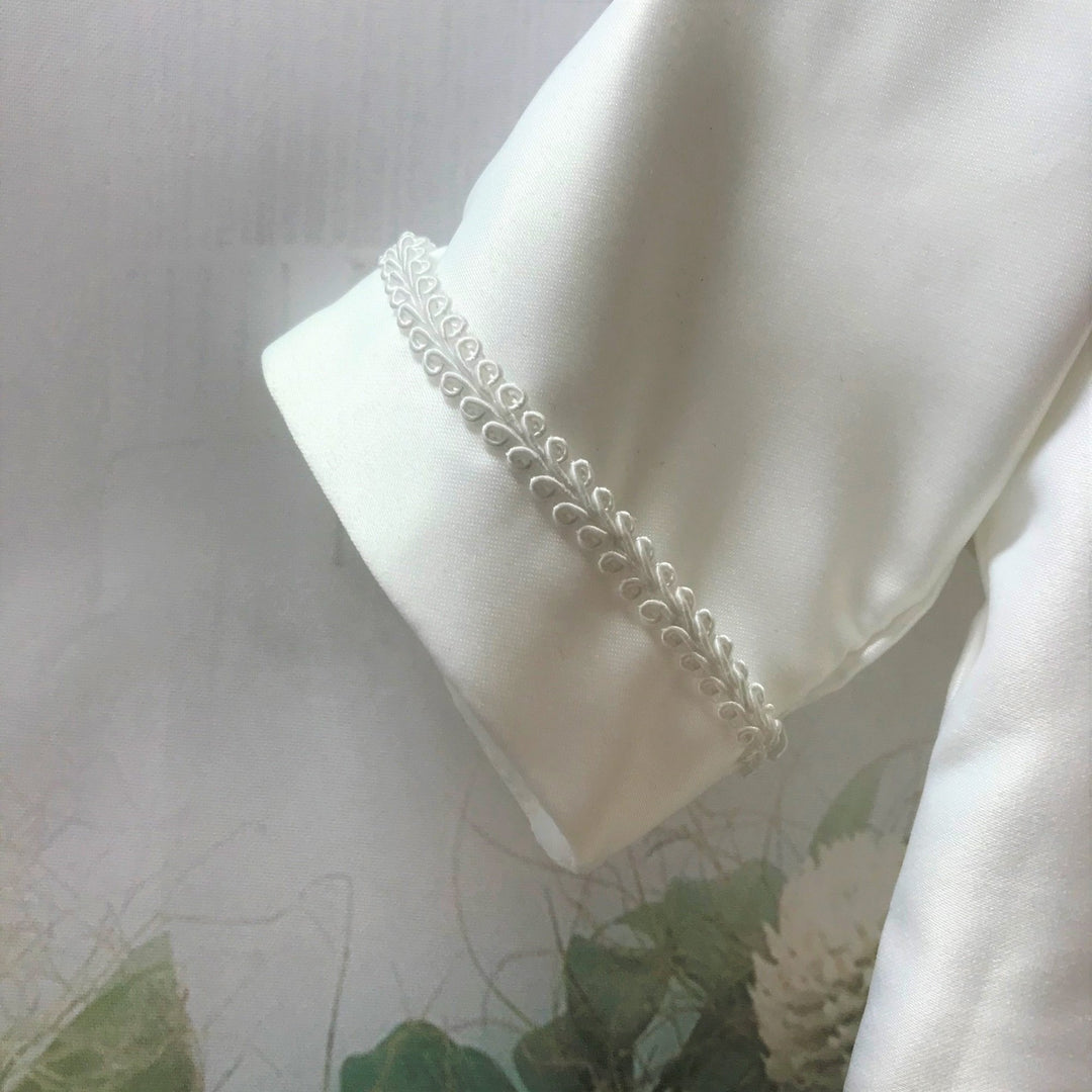 Peter Boys Ivory or White Boys Christening Romper and Jacket - Chic Petit