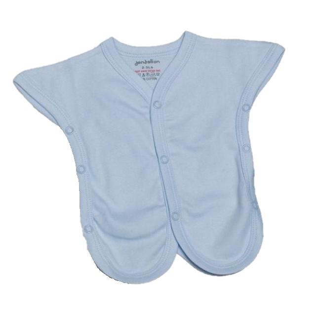 Pk.2 Incubator Premature Baby Vests - White, Pink or Blue - Chic Petit