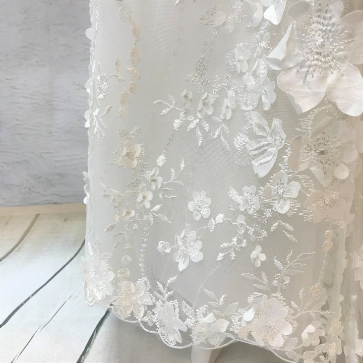 Rachael Ivory Christening Gown and Bonnet - Chic Petit