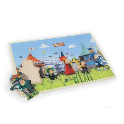 Ritter Rost Wooden Peg Puzzle - Chic Petit