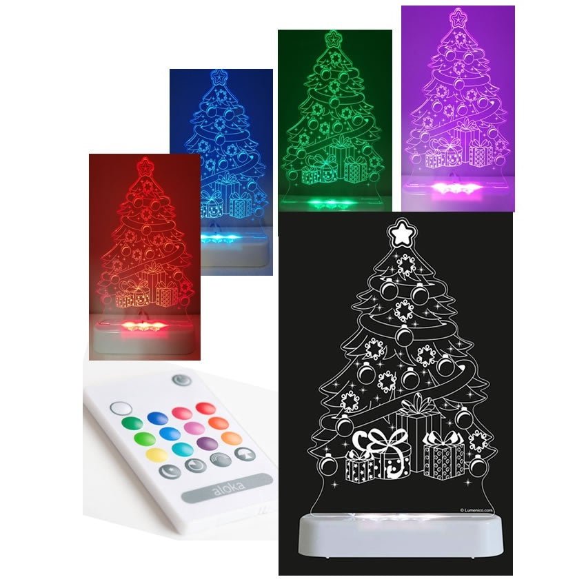 SleepyLights LED Multi Colour Night Light - Christmas Tree - Ex Display - Chic Petit