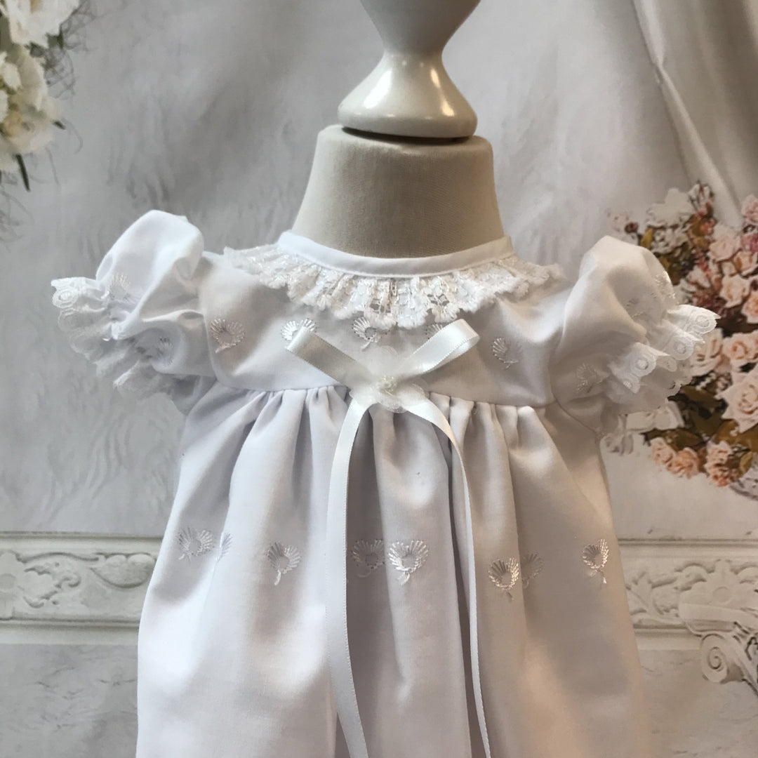 Small Baby Christening Gown and Bonnet - Chic Petit