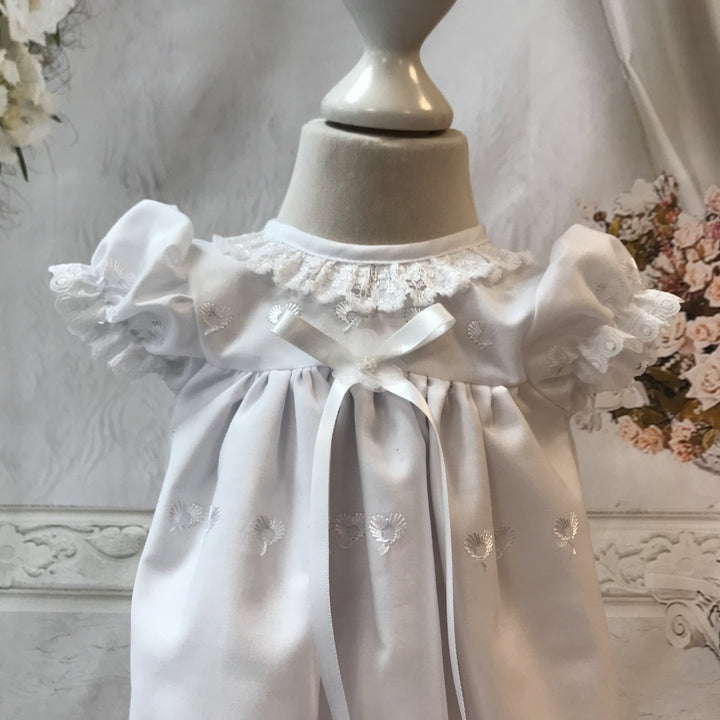 Small Baby Christening Gown and Bonnet - Chic Petit