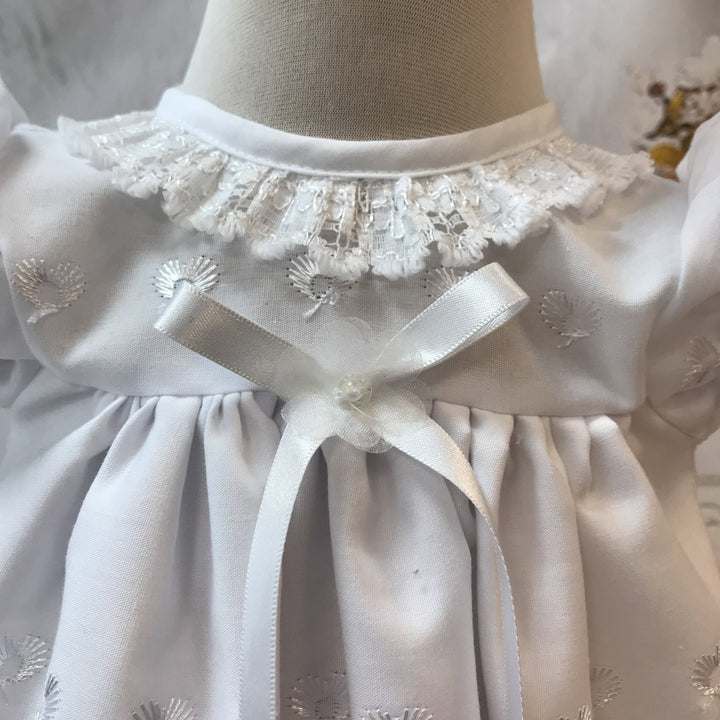 Small Baby Christening Gown and Bonnet - Chic Petit