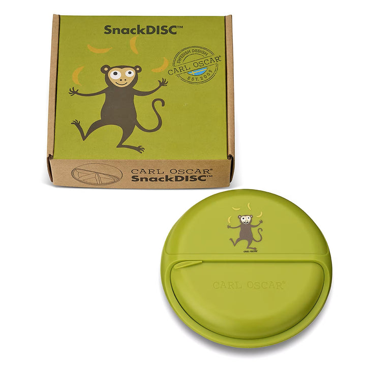SnackDISC™ Kids Snack Box - Lime - Chic Petit