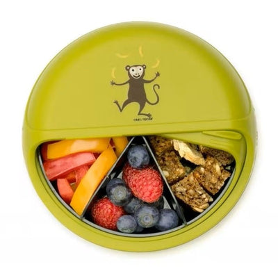 SnackDISC™ Kids Snack Box - Lime - Chic Petit