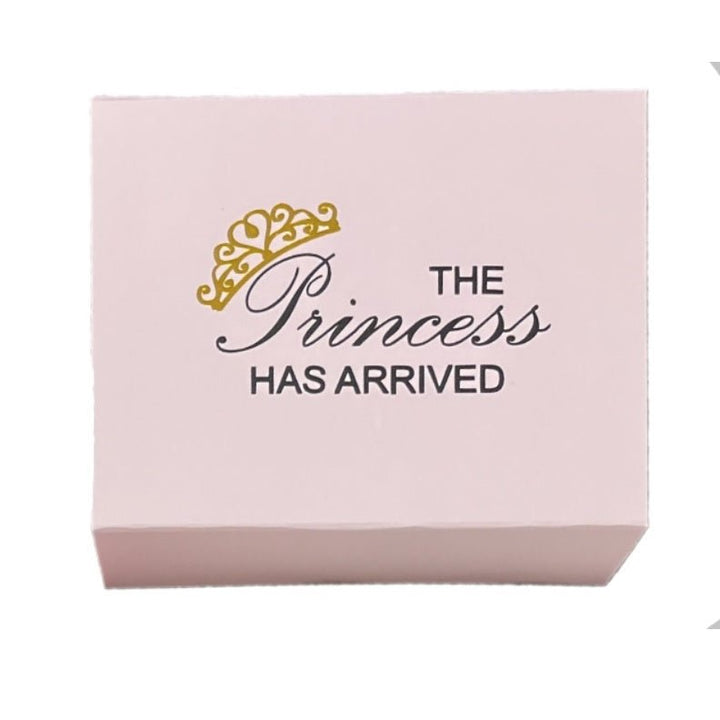 'The Princess Has Arrived' Romper, Vest, Hat Set in a Gift Box - Chic Petit