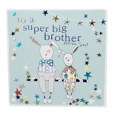 To a Super Big Brother Card - Chic Petit
