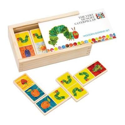 Very Hungry Caterpillar Wooden Dominos Set - Chic Petit