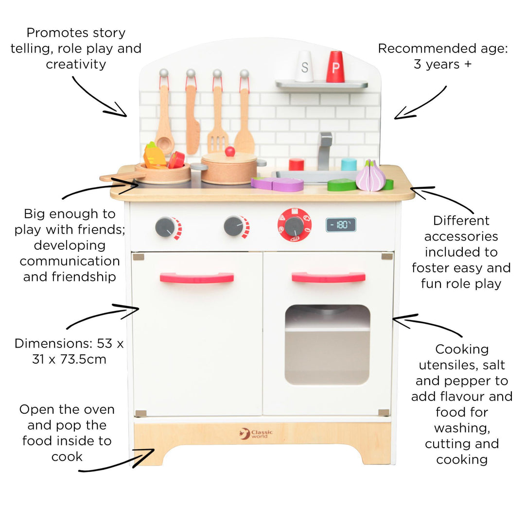 Wooden Kitchen and Accessories - Chic Petit